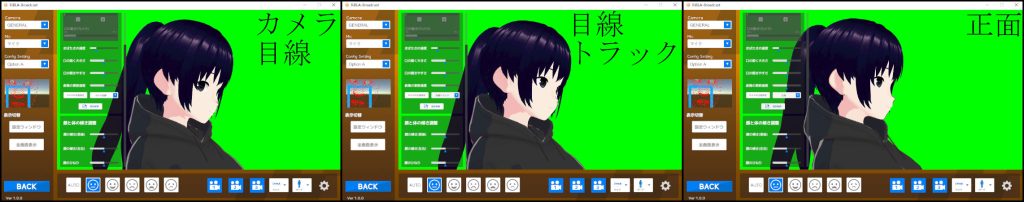 目線のそれぞれの効果